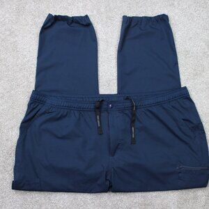 Carhartt Pants Mens 3XL Blue Force Liberty Twill Straight Leg Scrub Drawstring